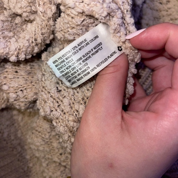 Knox Rose Popcorn Knit Hooded Sweater - Picture 6 of 7